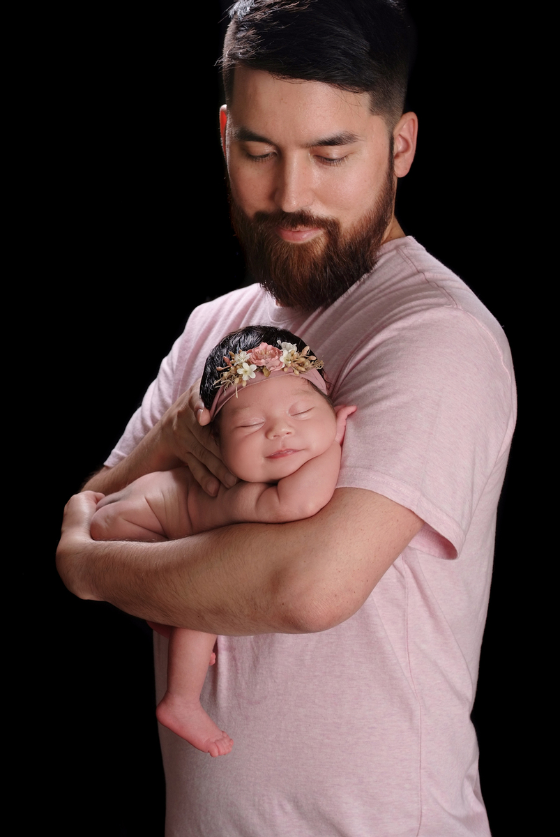 Father Child Newborn Pictures